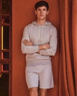 Men's Cotton Cashmere Silk Hoodie Fumo Grey -Cozy Fashion Shop 2311 AS NPEAL 18 1359