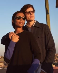 Women's Relaxed Round Neck Cashmere Jumper Navy Blue -Cozy Fashion Shop 2311 AS NPEAL 26 1737