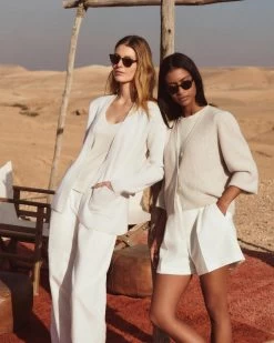 Women's Cotton Cashmere Silk T-Shirt New Ivory White -Cozy Fashion Shop 2311 AS NPEAL 48 2938 2 0d545a24 1f64 4835 b2f1 52a77b9f00b0