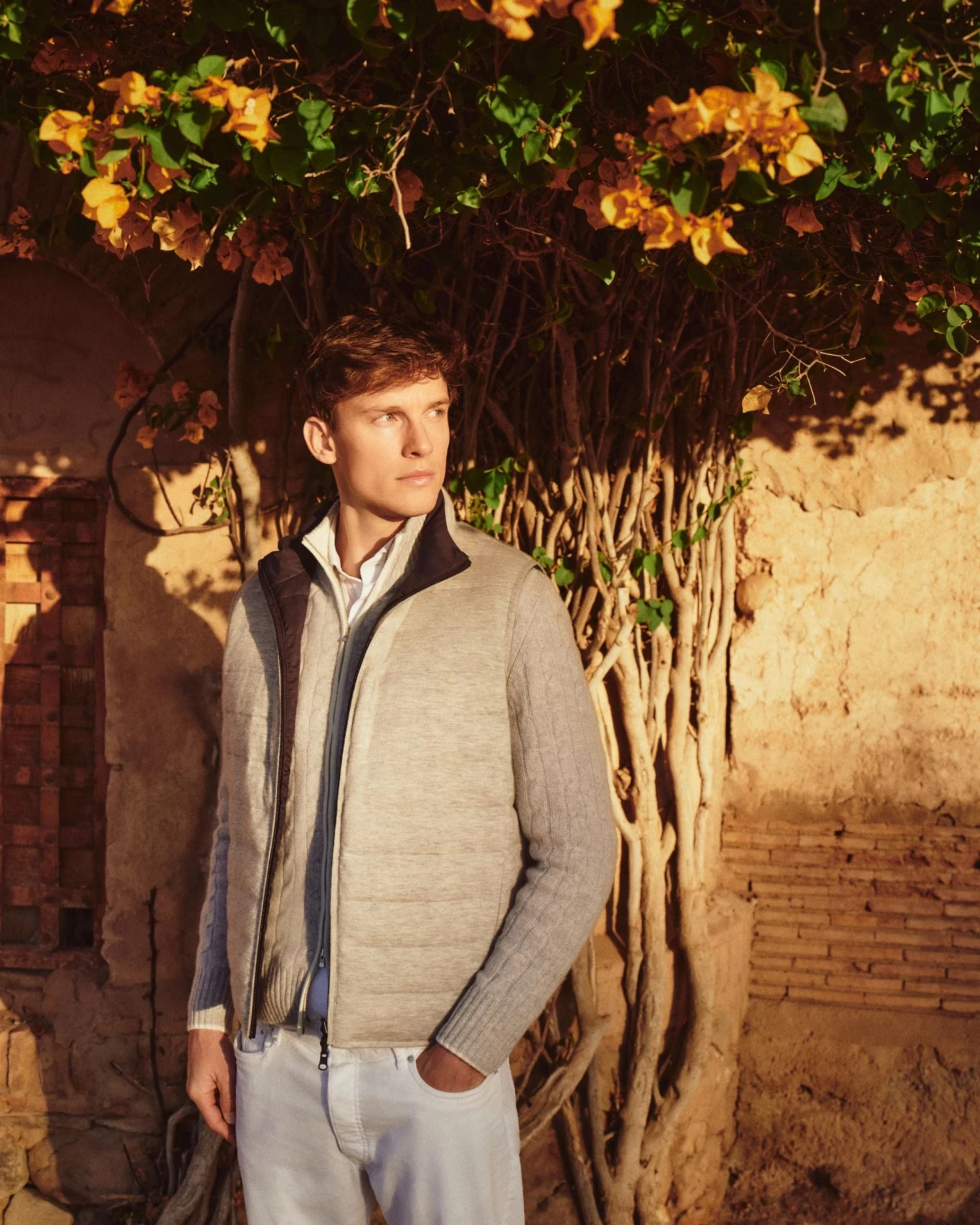 Men's Strand Down Gilet Fumo Grey 10 Men's Strand Down Gilet Fumo Grey - Image 8