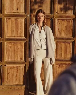 Women's Cotton Cashmere Short Sleeve Cardigan New Ivory White -Cozy Fashion Shop 2311 AS NPEAL 58 3538