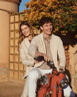 Men's Portland Suede Jacket Ecru White PRE-ORDER -Cozy Fashion Shop 2311 AS NPEAL 60 3663