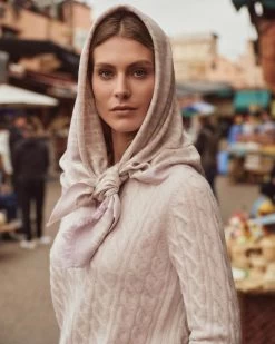 Women's Emilia Cable Round Neck Cashmere Jumper Quartz Pink -Cozy Fashion Shop 2311 AS NPEAL 66 4160 abe3314d c996 4f69 98dc f109becbfbf5