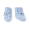 Cable Cashmere Booties Cornflower Blue 2 Cable Cashmere Booties Cornflower Blue -Cozy Fashion Shop AW21 NPC000030 C31 1