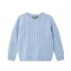 Cable Cashmere Jumper Cornflower Blue -Cozy Fashion Shop AW21 NPC000033B C31 1