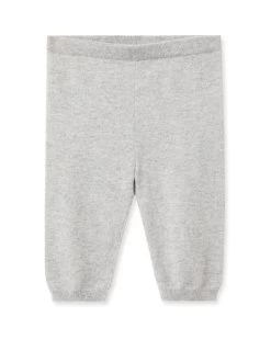 Panda Pocket Cashmere Leggings Fumo Grey