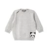 Panda Cashmere Jumper Fumo Grey