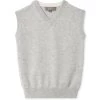 Boys Cashmere Slipover Fumo Grey -Cozy Fashion Shop AW21 NPC000112R FNI 1