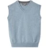 Boys Cashmere Slipover Heather Blue -Cozy Fashion Shop AW21 NPC000112R H16 1