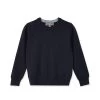 Girls Round Neck Cashmere Jumper Navy Blue -Cozy Fashion Shop AW21 NPC000928B N69 1 12322a35 f030 41c6 a6d9 7f9696a59cf0