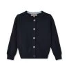 Girls Round Neck Cashmere Cardigan Navy Blue 1 Girls Round Neck Cashmere Cardigan Navy Blue -Cozy Fashion Shop AW21 NPC001802B N69 1 Copy