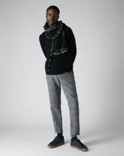 Men's Chelsea Cashmere Waistcoat Black 9 Men's Chelsea Cashmere Waistcoat Black -Cozy Fashion Shop AW21 NPG000221 B50 3