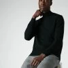 Men's Turtle Neck Cashmere Jumper Black 2 Men's Turtle Neck Cashmere Jumper Black -Cozy Fashion Shop AW21 NPG000450 BLK 1