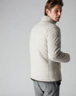 Men's Whistler Fur Quilted Jacket Fumo Grey -Cozy Fashion Shop AW21 NPG000452 F40 4