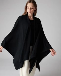 Women's Lily Lightweight Cape Black