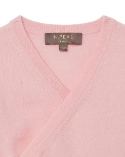 Wrap Cashmere Cardigan Pale Pink 8 Wrap Cashmere Cardigan Pale Pink -Cozy Fashion Shop AW22 NPC000022 P33 3