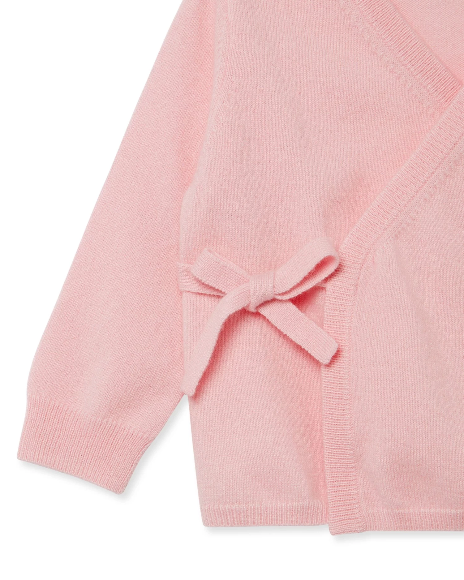 Wrap Cashmere Cardigan Pale Pink 6 Wrap Cashmere Cardigan Pale Pink - Image 4