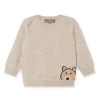 Bear Cashmere Jumper Light Oatmeal Brown