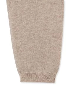 Bear Pocket Cashmere Leggings Light Oatmeal Brown -Cozy Fashion Shop AW22 NPC108318 L30 3