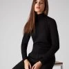 Women's Margot Superfine Cashmere Roll Neck Jumper Black -Cozy Fashion Shop AW22 NPW000866R BLK 5