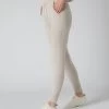 Women's Tabitha Plain Cashmere Lounge Trousers Ecru White