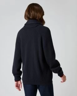 Women's Kensington Cashmere Cardigan Navy Blue -Cozy Fashion Shop AW23 NPG000116 N60 4 b329ad95 3cbc 49fb a94c ee04cac51a8b