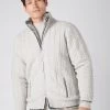 Men's Aspen Cable Fur Cardigan Pebble Grey 2 Men's Aspen Cable Fur Cardigan Pebble Grey -Cozy Fashion Shop AW23 NPG000223B PGC 1