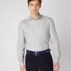 Men's Cashmere Touch Shirt Grey -Cozy Fashion Shop AW23 NPG109277 GRY 1