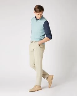 Men's Button Down Collar Shirt Blue 9 Men's Button Down Collar Shirt Blue -Cozy Fashion Shop AW23 NPG109278 BLU 3