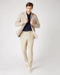 Men's Button Down Collar Shirt Navy Blue 10 Men's Button Down Collar Shirt Navy Blue -Cozy Fashion Shop AW23 NPG109278 NVY 3