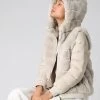 Women's Eva Detachable Fur Jacket Snow Grey -Cozy Fashion Shop AW23 NPW002244 S29 1 bcb4c56b 5634 4407 a0e4 63ccf878e5bb