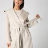 Women's Cashmere Robe Coat Cream