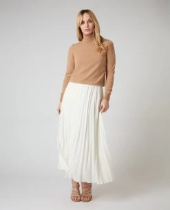 Women's Luna Roll Neck Cashmere Jumper Sahara Brown -Cozy Fashion Shop SS23 NPW001867 S55 3 6ef2cc83 0fd6 4ee7 8260 9d2efc17f602