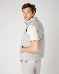 Men's Strand Down Gilet Fumo Grey 13 Men's Strand Down Gilet Fumo Grey -Cozy Fashion Shop SS24 NPG109152 F56 4