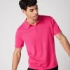 Men's Polo Cotton Cashmere T-Shirt Crush Pink