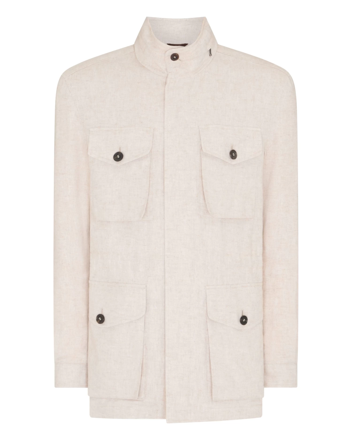 Men's Hampton Linen Jacket Beige Brown 4 Men's Hampton Linen Jacket Beige Brown - Image 2