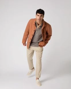 Men's Minori Overshirt Orange -Cozy Fashion Shop SS24 NPG109368 ORA 3 2b5739d8 516b 4b39 b424 97cafb693762