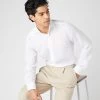 Men's Cannes Linen Shirt White