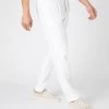 Men's Linen Trouser White -Cozy Fashion Shop SS24 NPG109609 WHT 1
