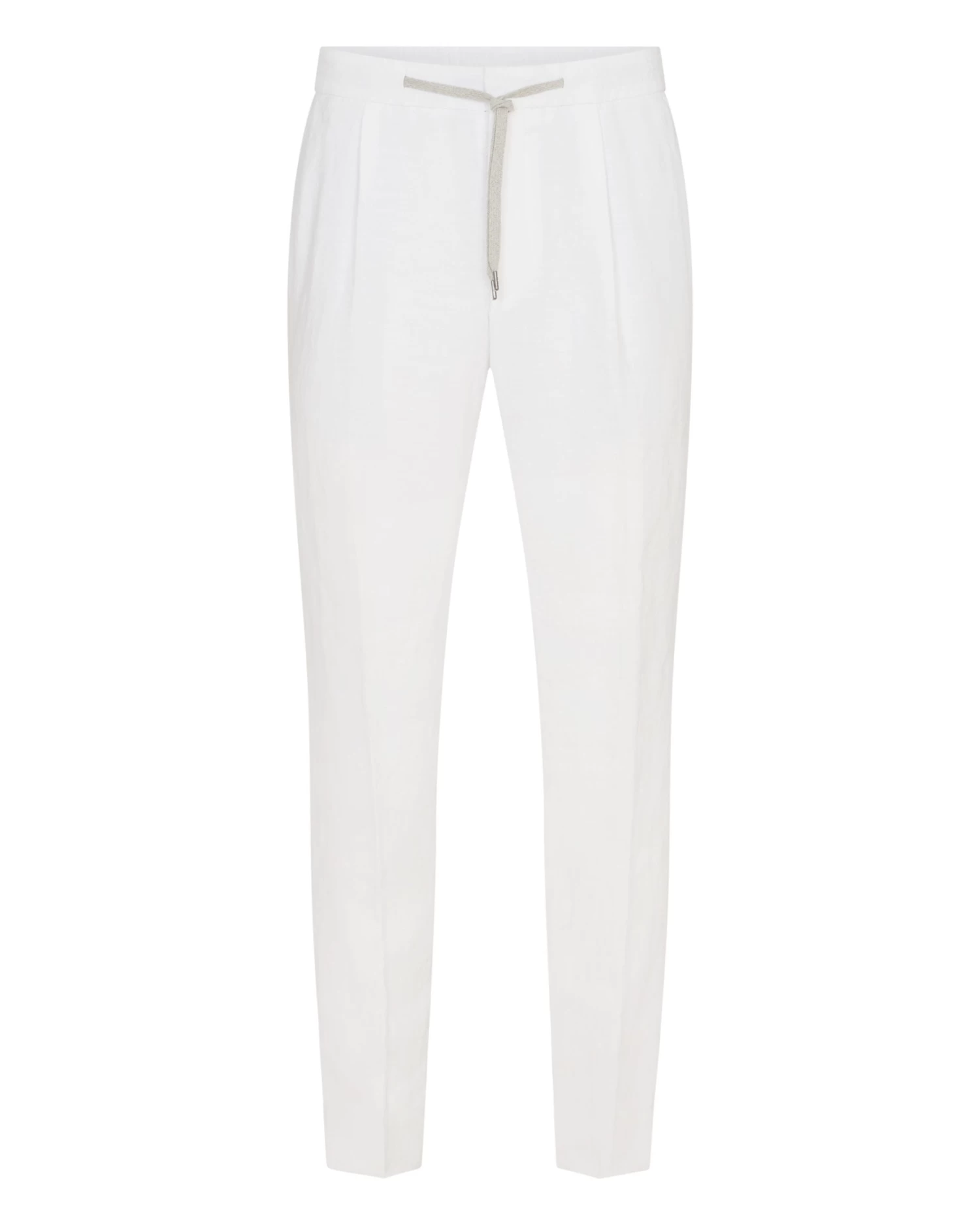 Men's Linen Trouser White 4 Men's Linen Trouser White - Image 2