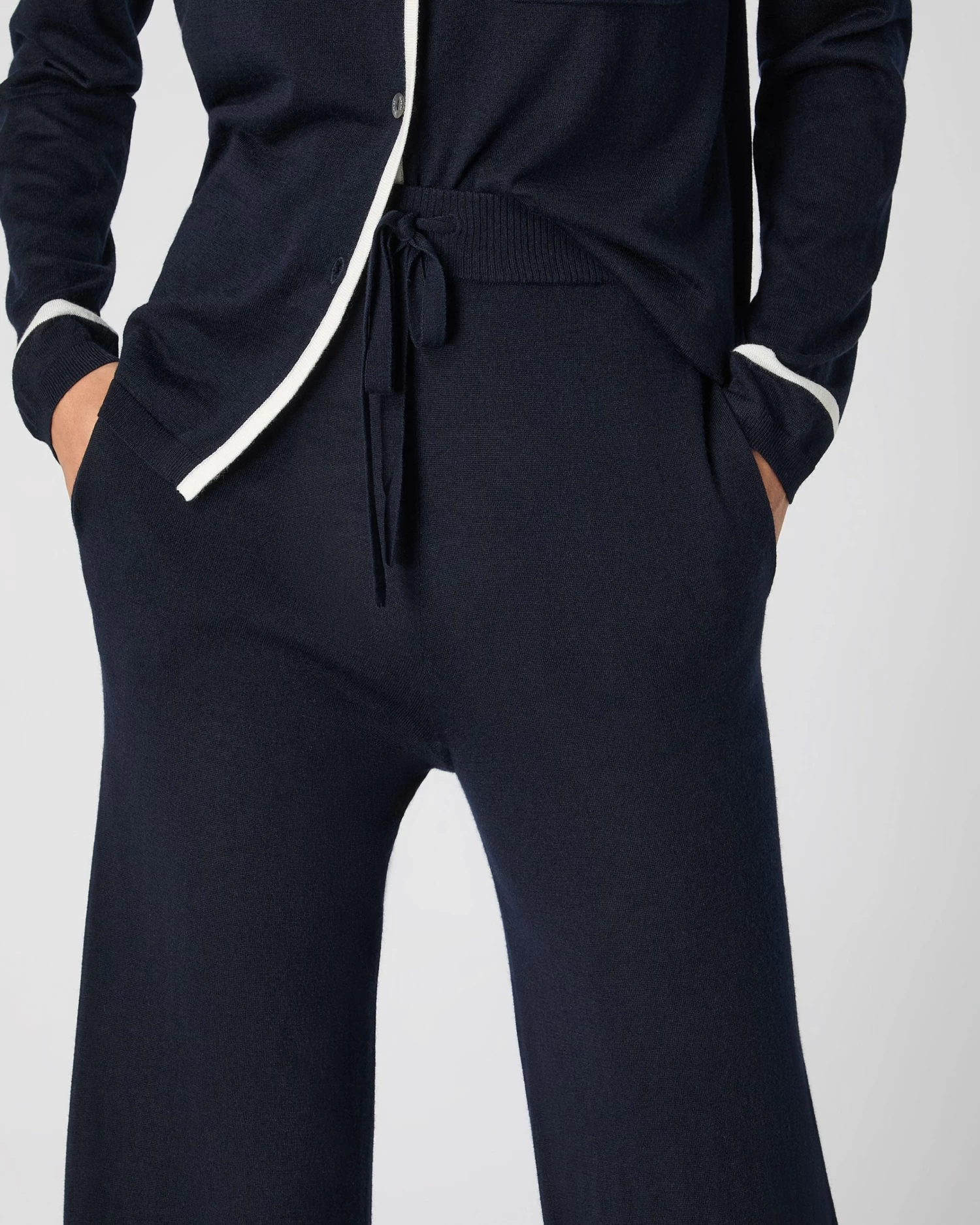 Women's Pyjama Trousers Navy Blue 7 Women's Pyjama Trousers Navy Blue - Image 5