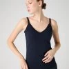 Women's Cotton Cashmere Camisole Navy Blue