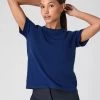 Women's Lottie Cashmere T-Shirt French Blue