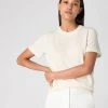 Women's Lottie Cashmere T-Shirt New Ivory White