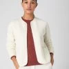 Women's Milano Cashmere Jacket New Ivory White -Cozy Fashion Shop SS24 NPW109216 N68 1