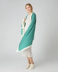 Women's Cotton Cashmere Silk Tank Top New Ivory White -Cozy Fashion Shop SS24 NPW109243 NIV 3