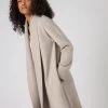 Women's Abbey Cashmere Cardigan Oatmeal Brown 1 Women's Abbey Cashmere Cardigan Oatmeal Brown -Cozy Fashion Shop SS24 NPW109372 OTM 1